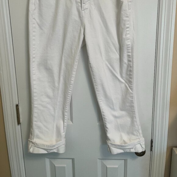LEVI STRAUSS Signature Mid Rise Capris Sz 8 - Picture 7 of 7